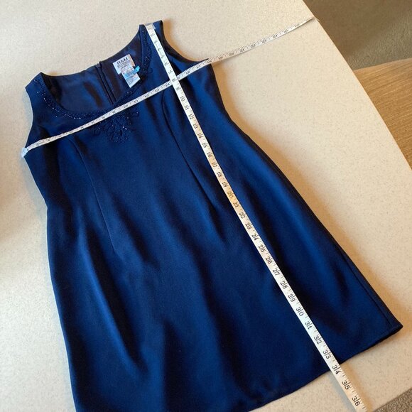 R & M Richards Beaded Dress and Jacket Women Size 6P - Picture 13 of 14